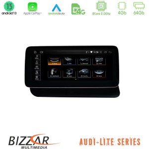 Bizzar Lite Series Audi Q5 (QR) 2008-2017 Android13 8Core (4+64GB) Navigation Multimedia 10.25" HD