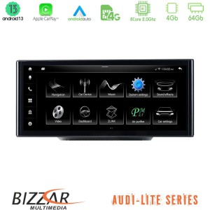 Bizzar Lite Series Audi A4/A5 (B9) 2016-> Android13 8Core (4+64GB) Navigation Multimedia 10.25" HD