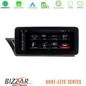 Bizzar Lite Series Audi A4/A5 (B8) 2008-2015 (με MMI3G) Android13 8Core (4+64GB) Navigation Multimedia 10.25" HD