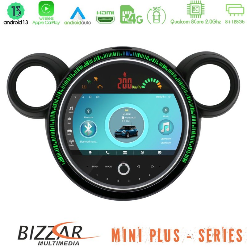 Bizzar OEM Mini Countryman R60 8core Android13 8+128GB Navigation Multimedia System 9" (New 2024 Style) Bizzar OEM Mini Countryman R60 8core Android13 8+128GB Navigation Multimedia System 9" (New 2024 Style)