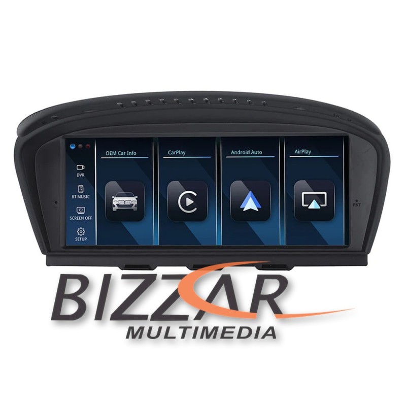 Bizzar BMW 3er/5er/6er (E90/E60/E63) Linux Apple CarPlay | Android Auto screen 10.25" HD Anti-reflection