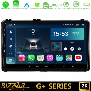 Bizzar G+ Series Toyota Corolla 2017-2019, Auris 2016-2019  8core Android14 6+128GB Navigation Multimedia Tablet 9"