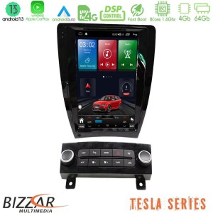 Bizzar Tesla Series 8Core Android13 4+64GB AUDI A3 2008-2012 (Auto AC) Navigation Multimedia Tablet 9.7"