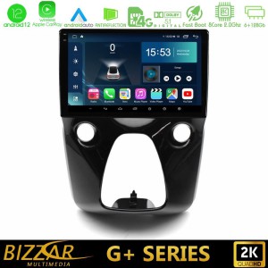Bizzar G+ Series Toyota Aygo | Citroen C1 | Peugeot 108 8core Android14 6+128GB Navigation Multimedia 10"