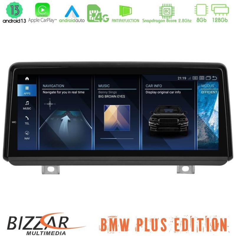 Bizzar Plus Edition BMW 1series F20/F22 Android13 8Core (8+128GB) Navigation Multimedia 8.8" Anti-reflection Bizzar Plus Edition BMW 1series F20/F22 Android13 8Core (8+128GB) Navigation Multimedia 8.8" Anti-reflection