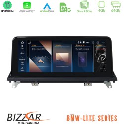 Bizzar Lite Series BMW X5 & X6 2007-2010 Android13 8Core (4+64GB) Navigation Multimedia 10.25" HD