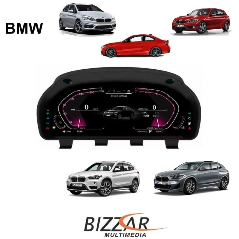 BMW X1/X2 & 1er/2er Series Digital LCD Instrument Cluster 10.25" με HD οθόνη 1920*720 BMW X1/X2 & 1er/2er Series Digital LCD Instrument Cluster 10.25" με HD οθόνη 1920*720