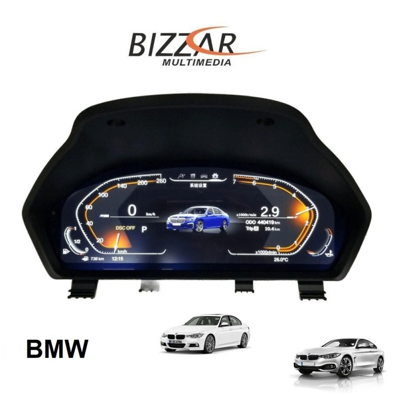 BMW 3series & 4series F30/32 2012-2017 Digital LCD Instrument Cluster 12.3" με HD οθόνη 1920*720 BMW 3series & 4series F30/32 2012-2017 Digital LCD Instrument Cluster 12.3" με HD οθόνη 1920*720