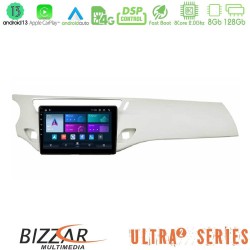 Bizzar Ultra Series Citroen C3 2009-2016 8core Android13 8+128GB Navigation Multimedia Tablet 9"
