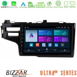 Bizzar Ultra Series Honda Jazz 2013-2020 8core Android13 8+128GB Navigation Multimedia Tablet 9"
