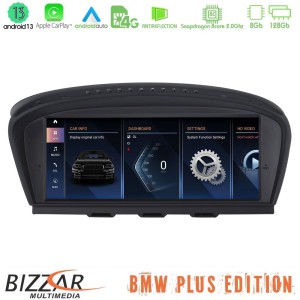 Bizzar Plus Edition BMW 3er/5er/6er (E90/E60/E63) Android13 8Core (8+128GB) Navigation Multimedia 8.8" Anti-reflection