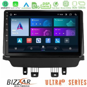 Bizzar Ultra Series Mazda 2 2014-2021 8core Android13 8+128GB Navigation Multimedia Tablet 9"
