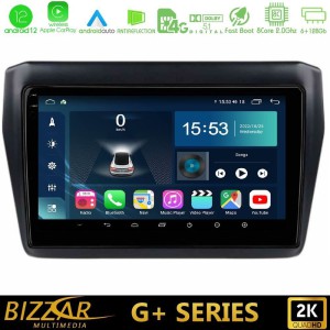 Bizzar G+ Series Suzuki Swift 2017-2023 8core Android14 6+128GB Navigation Multimedia Tablet 9"