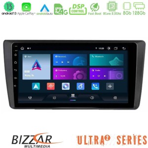 Bizzar Ultra Series Skoda Octavia 2004-2012 8core Android13 8+128GB Navigation Multimedia Tablet 9"