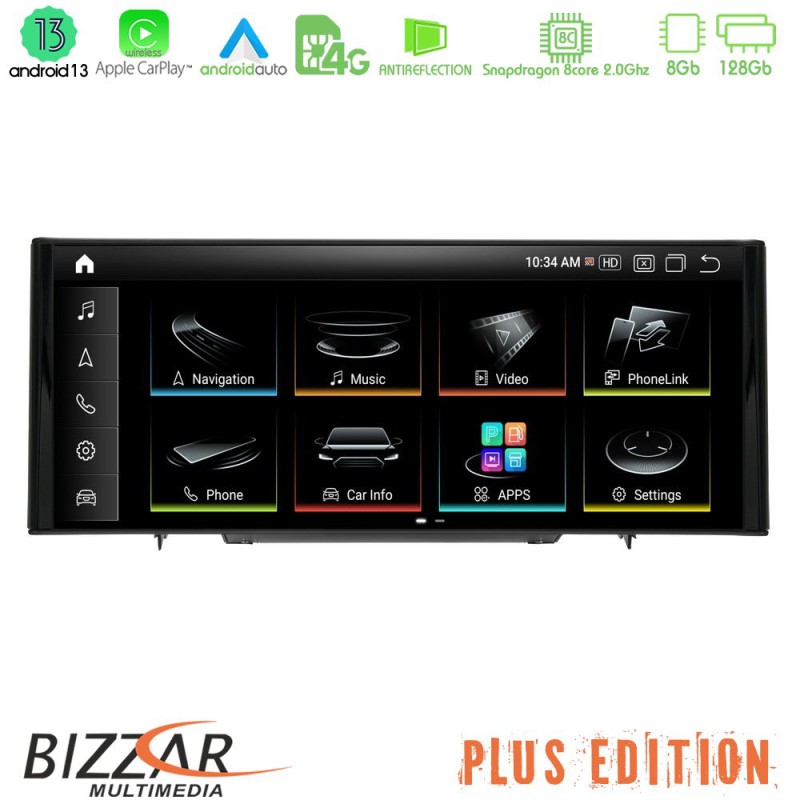 Bizzar Plus Edition Audi Q3 (8U) 2011-2018 Android13 8Core (8+128GB) Navigation Multimedia 10.25" HD Anti-reflection