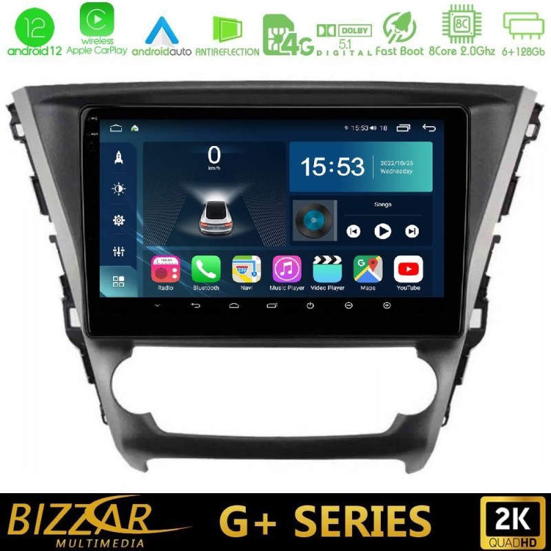 Bizzar G+ Series Toyota Avensis 2015-2018 8core Android14 6+128GB Navigation Multimedia Tablet 9" Bizzar G+ Series Toyota Avensis 2015-2018 8core Android14 6+128GB Navigation Multimedia Tablet 9"