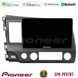 Pioneer SPH-PF97BT Series Honda Civic 2006-2011 Multimedia Station 9" (Tablet Style) Με Carplay & Android Auto