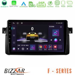 Bizzar F Series 8Core Android14 4+64GB BMW E46 Navigation Multimedia Tablet 9" Με Carplay & Android Auto Bizzar F Series 8Core Android14 4+64GB BMW E46 Navigation Multimedia Tablet 9" Με Carplay & Android Auto
