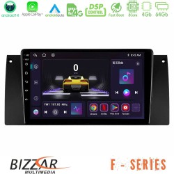 Bizzar F Series 8Core Android14 4+64GB BMW 5 Series (E39) / X5 (E53) Navigation Multimedia Tablet 9" Με Carplay & Android Auto Bizzar F Series 8Core Android14 4+64GB BMW 5 Series (E39) / X5 (E53) Navigation Multimedia Tablet 9" Με Carplay & Android Auto
