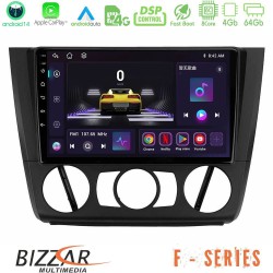 Bizzar F Series 8Core Android14 4+64GB BMW 1Series E81/E82/E87/E88 (MANUAL A/C) Navigation Multimedia Tablet 9" Με Carplay & Android Auto Bizzar F Series 8Core Android14 4+64GB BMW 1Series E81/E82/E87/E88 (MANUAL A/C) Navigation Multimedia Tablet 9" Με Carplay & Android Auto