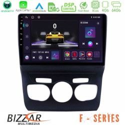 Bizzar F Series 8Core Android14 4+64GB  Citroen C4L Navigation Multimedia Tablet 10" Με Carplay & Android Auto