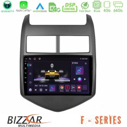 Bizzar F Series 8Core Android14 4+64GB Chevrolet Aveo 2011-2017 Navigation Multimedia Tablet 9" Με Carplay & Android Auto Bizzar F Series 8Core Android14 4+64GB Chevrolet Aveo 2011-2017 Navigation Multimedia Tablet 9" Με Carplay & Android Auto