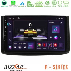 Bizzar F Series 8Core Android14 4+64GB Chevrolet Aveo 2006-2010 Navigation Multimedia Tablet 9" Με Carplay & Android Auto Bizzar F Series 8Core Android14 4+64GB Chevrolet Aveo 2006-2010 Navigation Multimedia Tablet 9" Με Carplay & Android Auto