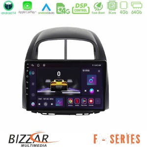 Bizzar F Series 8Core Android14 4+64GB  Daihatsu Sirion/Subaru Justy Navigation Multimedia Tablet 10" Με Carplay & Android Auto