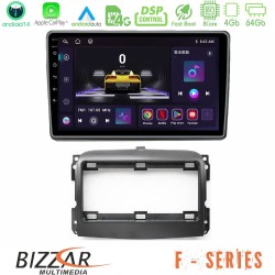 Bizzar F Series 8Core Android14 4+64GB Fiat 500L Navigation Multimedia Tablet 10" Με Carplay & Android Auto Bizzar F Series 8Core Android14 4+64GB Fiat 500L Navigation Multimedia Tablet 10" Με Carplay & Android Auto