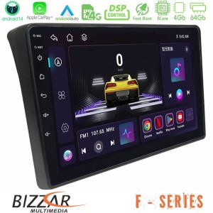 Bizzar F Series 8Core Android14 4+64GB  Fiat Ducato/Citroen Jumper/Peugeot Boxer Navigation Multimedia Tablet 9" Με Carplay & Android Auto