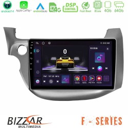 Bizzar F Series 8Core Android14 4+64GB  Honda Jazz 2009-2013 Navigation Multimedia Tablet 10" Με Carplay & Android Auto