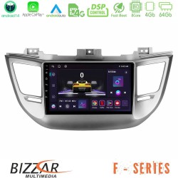 Bizzar F Series 8Core Android14 4+64GB Hyundai Tucson 2015-2018 Navigation Multimedia Tablet 9" Με Carplay & Android Auto Bizzar F Series 8Core Android14 4+64GB Hyundai Tucson 2015-2018 Navigation Multimedia Tablet 9" Με Carplay & Android Auto