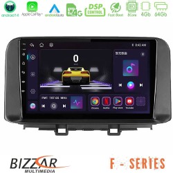 Bizzar F Series 8Core Android14 4+64GB  Hyundai Kona 2018-2023 Navigation Multimedia Tablet 10" Με Carplay & Android Auto
