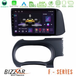 Bizzar F Series 8Core Android14 4+64GB Hyundai i10 Navigation Multimedia Tablet 9" Με Carplay & Android Auto Bizzar F Series 8Core Android14 4+64GB Hyundai i10 Navigation Multimedia Tablet 9" Με Carplay & Android Auto