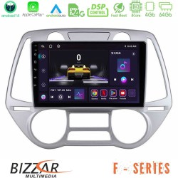 Bizzar F Series 8Core Android14 4+64GB Hyundai i20 2009-2012 Auto A/C Navigation Multimedia Tablet 9" Με Carplay & Android Auto Bizzar F Series 8Core Android14 4+64GB Hyundai i20 2009-2012 Auto A/C Navigation Multimedia Tablet 9" Με Carplay & Android Auto