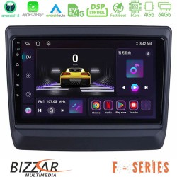 Bizzar F Series 8Core Android14 4+64GB  Isuzu D-MAX 2020-2023 Navigation Multimedia Tablet 9" Με Carplay & Android Auto