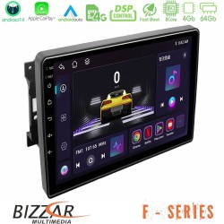 Bizzar F Series 8Core Android14 4+64GB  Chrysler / Dodge / Jeep Navigation Multimedia Tablet 10" Με Carplay & Android Auto