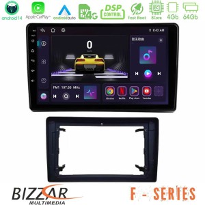 Bizzar F Series 8Core Android14 4+64GB  Chrysler / Dodge / Jeep Navigation Multimedia Tablet 10" Με Carplay & Android Auto