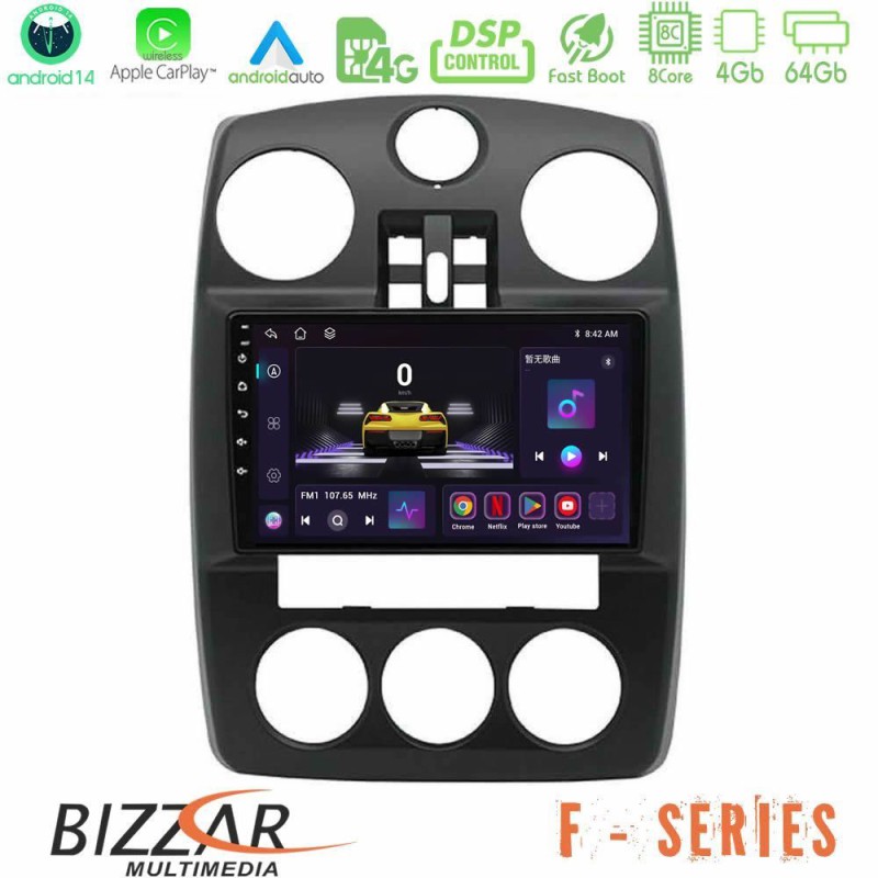 Bizzar F Series 8Core Android14 4+64GB Chrysler PT-Cruiser 2000-2005 Navigation Multimedia Tablet 9" Με Carplay & Android Auto Με Carplay & Android Auto Bizzar F Series 8Core Android14 4+64GB Chrysler PT-Cruiser 2000-2005 Navigation Multimedia Tablet 9" Με Carplay & Android Auto Με Carplay & Android Auto