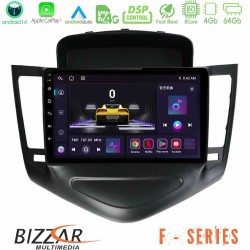 Bizzar F Series 8Core Android14 4+64GB Chevrolet Cruze 2009-2012 Navigation Multimedia Tablet 9" Με Carplay & Android Auto (Μαύρο) Bizzar F Series 8Core Android14 4+64GB Chevrolet Cruze 2009-2012 Navigation Multimedia Tablet 9" Με Carplay & Android Auto (Μαύρο)