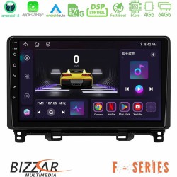 Bizzar F Series 8Core Android14 4+64GB Honda Jazz 2021-2025 Navigation Multimedia Tablet 9" Με Carplay & Android Auto Bizzar F Series 8Core Android14 4+64GB Honda Jazz 2021-2025 Navigation Multimedia Tablet 9" Με Carplay & Android Auto
