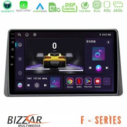 Bizzar F Series 8Core Android14 4+64GB Dacia Duster 2022-> Navigation Multimedia Tablet 9" Με Carplay & Android Auto Bizzar F Series 8Core Android14 4+64GB Dacia Duster 2022-> Navigation Multimedia Tablet 9" Με Carplay & Android Auto