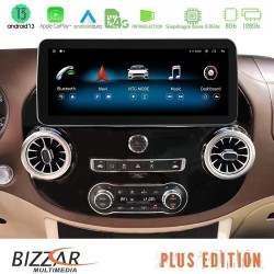 Bizzar Plus Edition Mercedes Vito (W447) 2015-2021 Android13 (8+128GB) Navigation Multimedia 12.3"