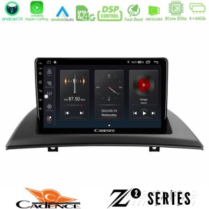 Cadence Z2 Series 8Core Android14 4+64GB  BMW E83 Navigation Multimedia Tablet 9" Με Carplay & Android Auto