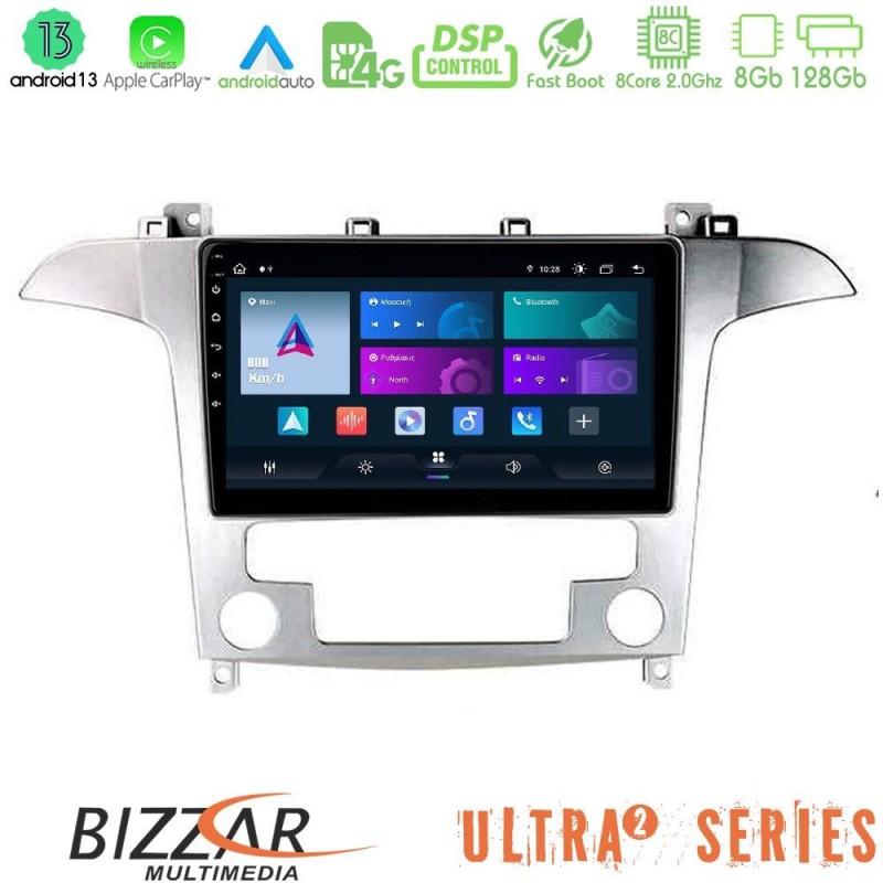 Bizzar Ultra Series Ford S-Max 2006-2012 8core Android13 8+128GB Navigation Multimedia Tablet 9" Bizzar Ultra Series Ford S-Max 2006-2012 8core Android13 8+128GB Navigation Multimedia Tablet 9"