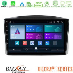 Bizzar ULTRA Series Jeep Grand Cherokee 2005-2007 8core Android13 8+128GB Navigation Multimedia Tablet 10"
