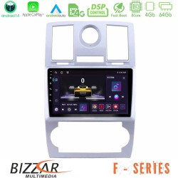 Bizzar F Series 8Core Android14 4+64GB  Chrysler 300C Navigation Multimedia Tablet 9" Με Carplay & Android Auto