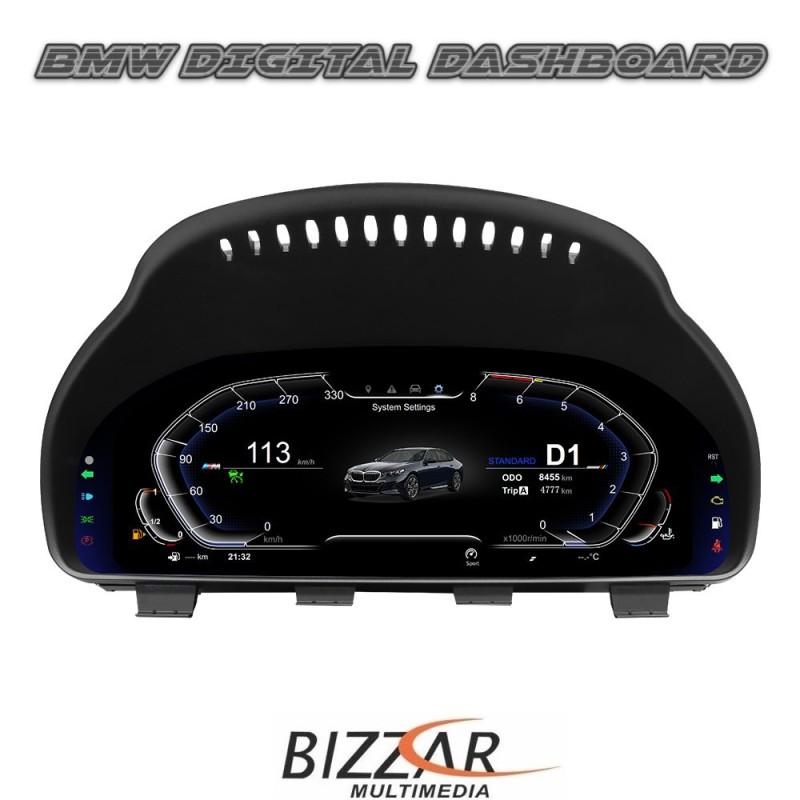BMW F06/ F07/ F10/ F12/ F13/ F01/ F25/ F26/ F15/ F16 Digital LCD Instrument Cluster 12.3" με HD οθόνη 1920*720 BMW F06/ F07/ F10/ F12/ F13/ F01/ F25/ F26/ F15/ F16 Digital LCD Instrument Cluster 12.3" με HD οθόνη 1920*720