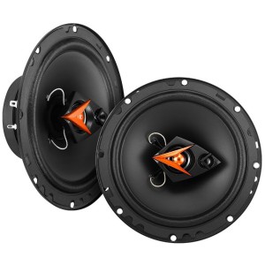 Cadence IQ Series IQ653GE 6.5″ 3-Way Coaxial Car Audio Speakers | 50W RMS, 125W Peak Power