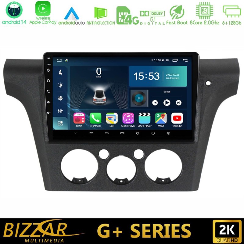 Bizzar G+ Series Mitsubishi Outlander 2002 – 2007 8core Android14 6+128GB Navigation Multimedia Tablet 10" Bizzar G+ Series Mitsubishi Outlander 2002 – 2007 8core Android14 6+128GB Navigation Multimedia Tablet 10"